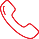 Red phone icon